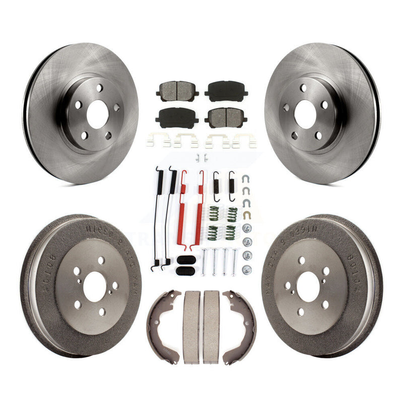 Transit Auto K8S-102132 Disc Brake Kit for 2003-2008 Toyota Matrix, Pontiac Vibe - Front and Rear product image