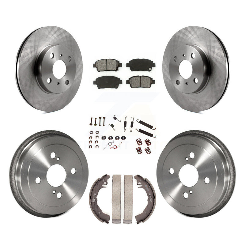Transit Auto K8S-102136 Disc Brake Kit for 2001-2005 Toyota Echo - Front and Rear product image