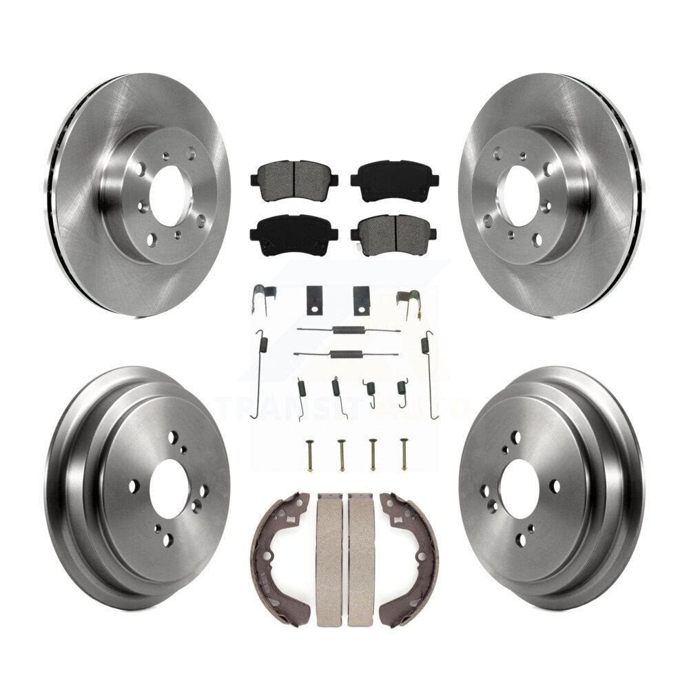 Transit Auto K8S-102139 Disc Brake Kit for 2002-2005 Suzuki Aerio - Front and Rear product image