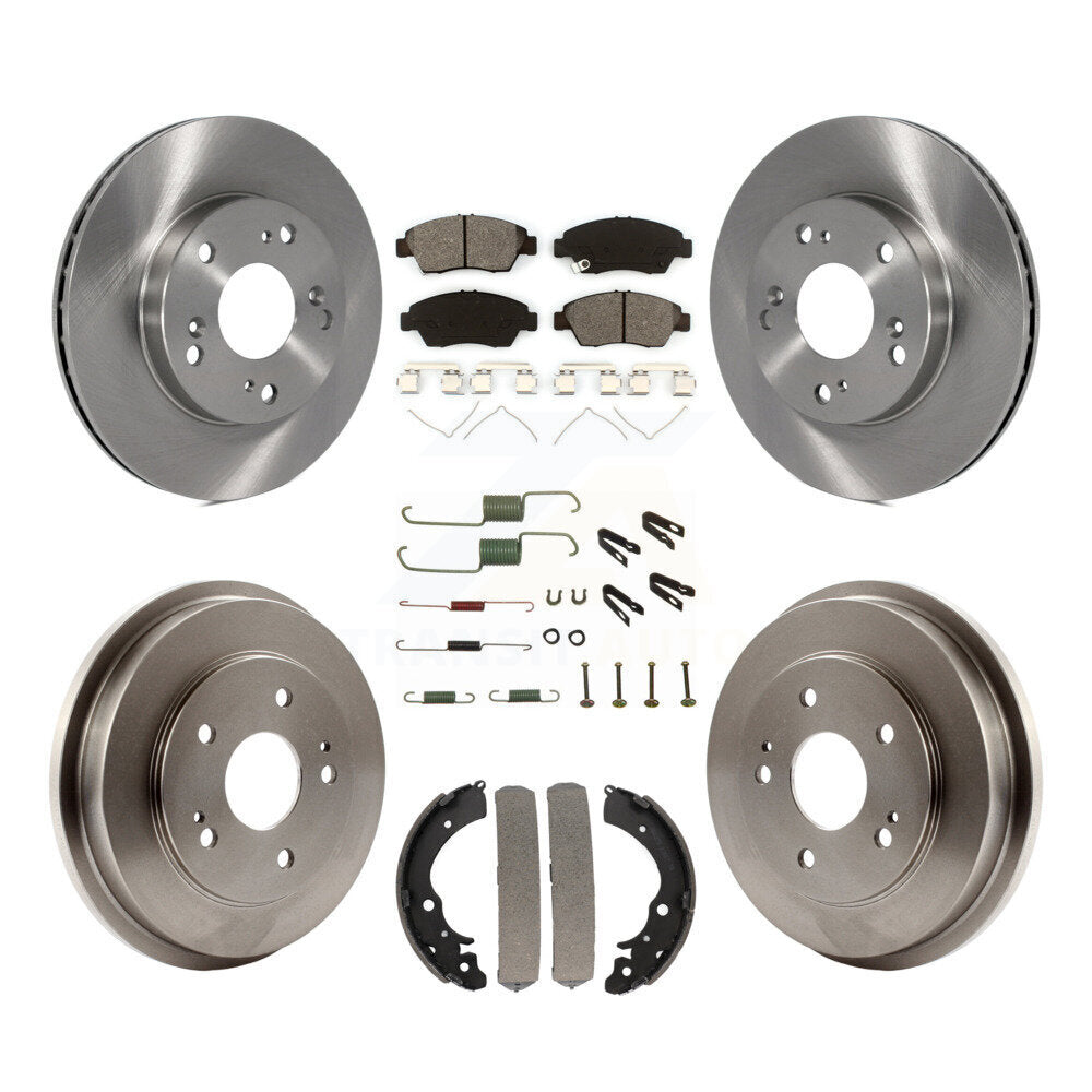 Transit Auto K8S-102141 Disc Brake Kit for 2006-2008 Honda Civic - Front and Rear product image