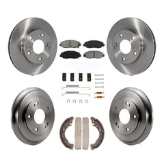Transit Auto K8S-102143 Disc Brake Kit for 2006-2011 Honda Civic - Front and Rear product image