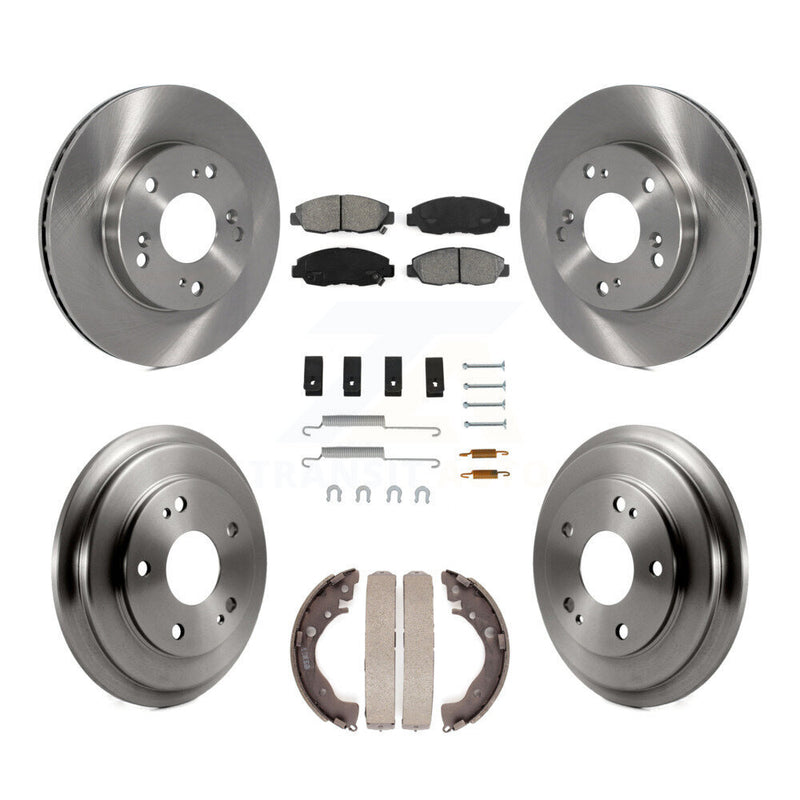 Transit Auto K8S-102143 Disc Brake Kit for 2006-2011 Honda Civic - Front and Rear product image