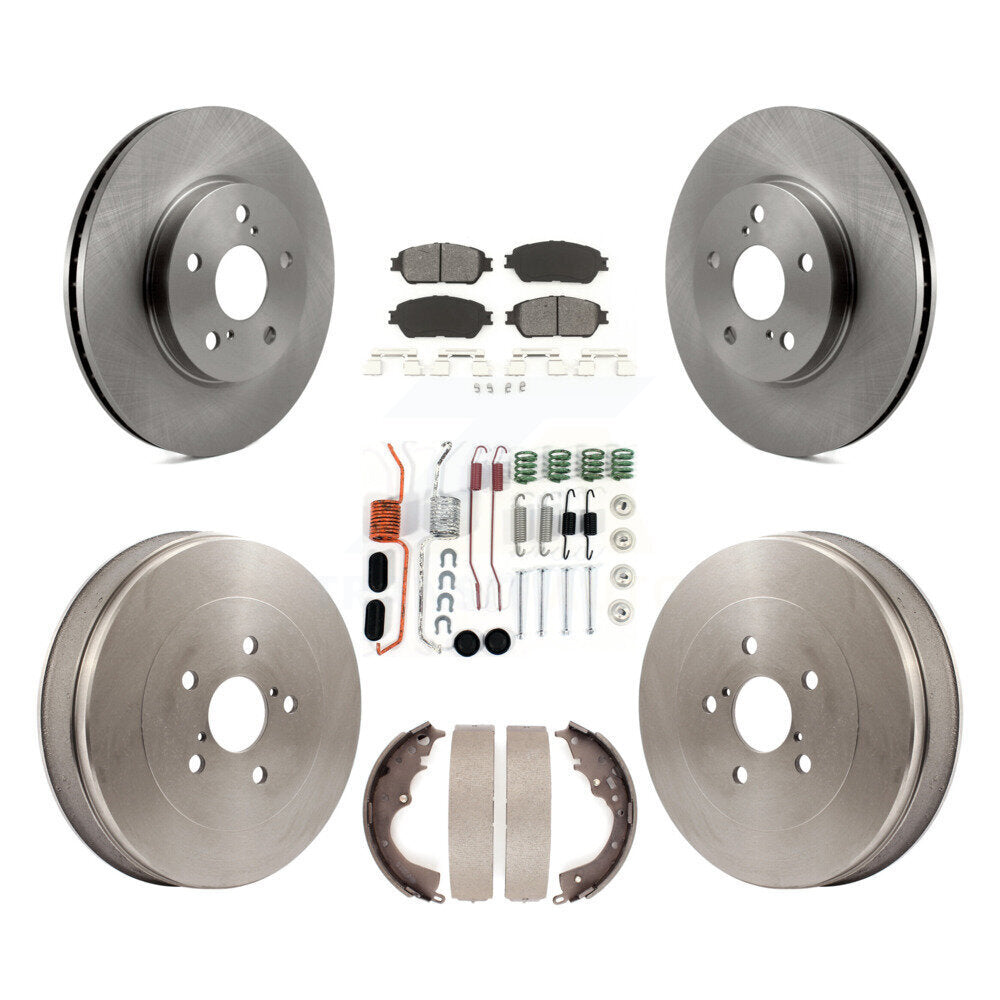 Transit Auto K8S-102144 Disc Brake Kit for 2004-2010 Toyota Sienna - Front and Rear product image