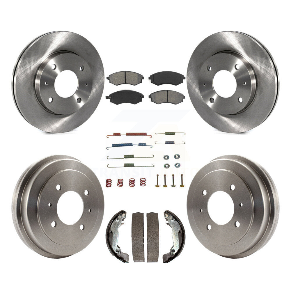 Transit Auto K8S-102148 Disc Brake Kit for 2002-2006 Hyundai Elantra - Front and Rear product image