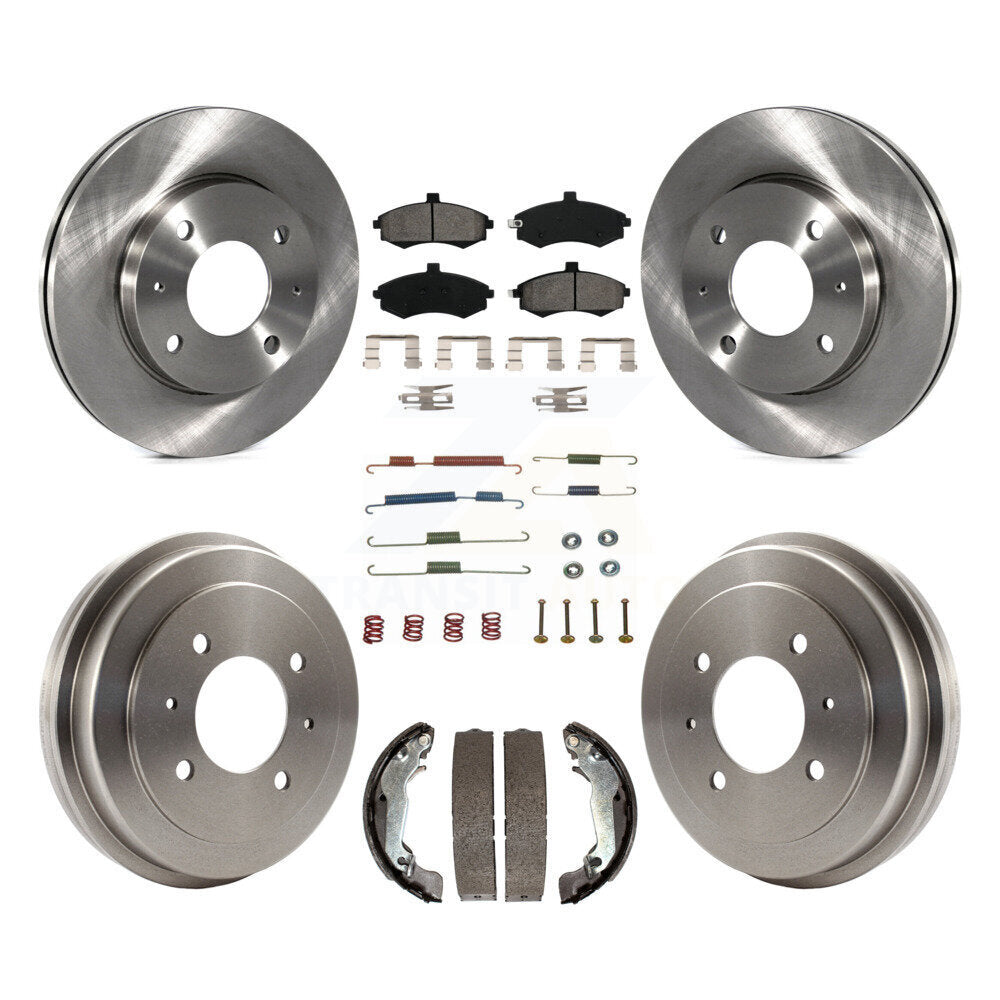Transit Auto K8S-102149 Disc Brake Kit for 2002-2005 Hyundai Elantra - Front and Rear product image