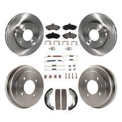 Transit Auto K8S-102149 Disc Brake Kit for 2002-2005 Hyundai Elantra - Front and Rear product image