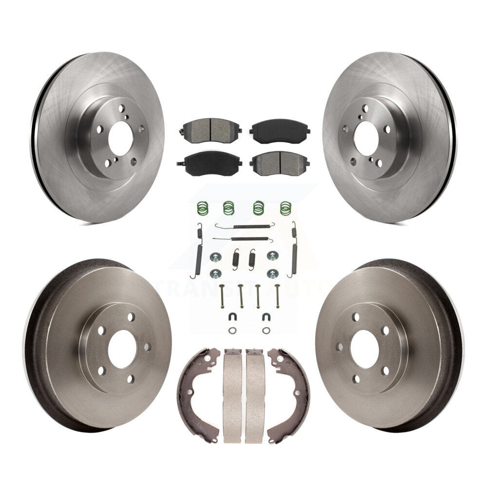 Transit Auto K8S-102151 Disc Brake Kit for 2003-2008 Subaru Forester, Subaru Impreza - Front and Rear product image