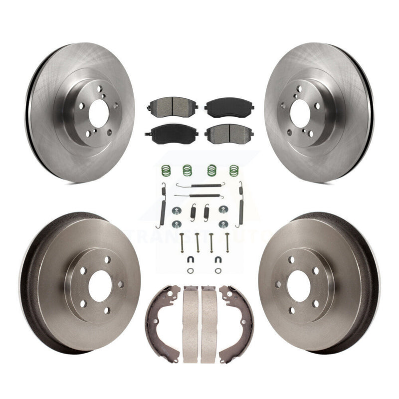 Transit Auto K8S-102151 Disc Brake Kit for 2003-2008 Subaru Forester, Subaru Impreza - Front and Rear product image
