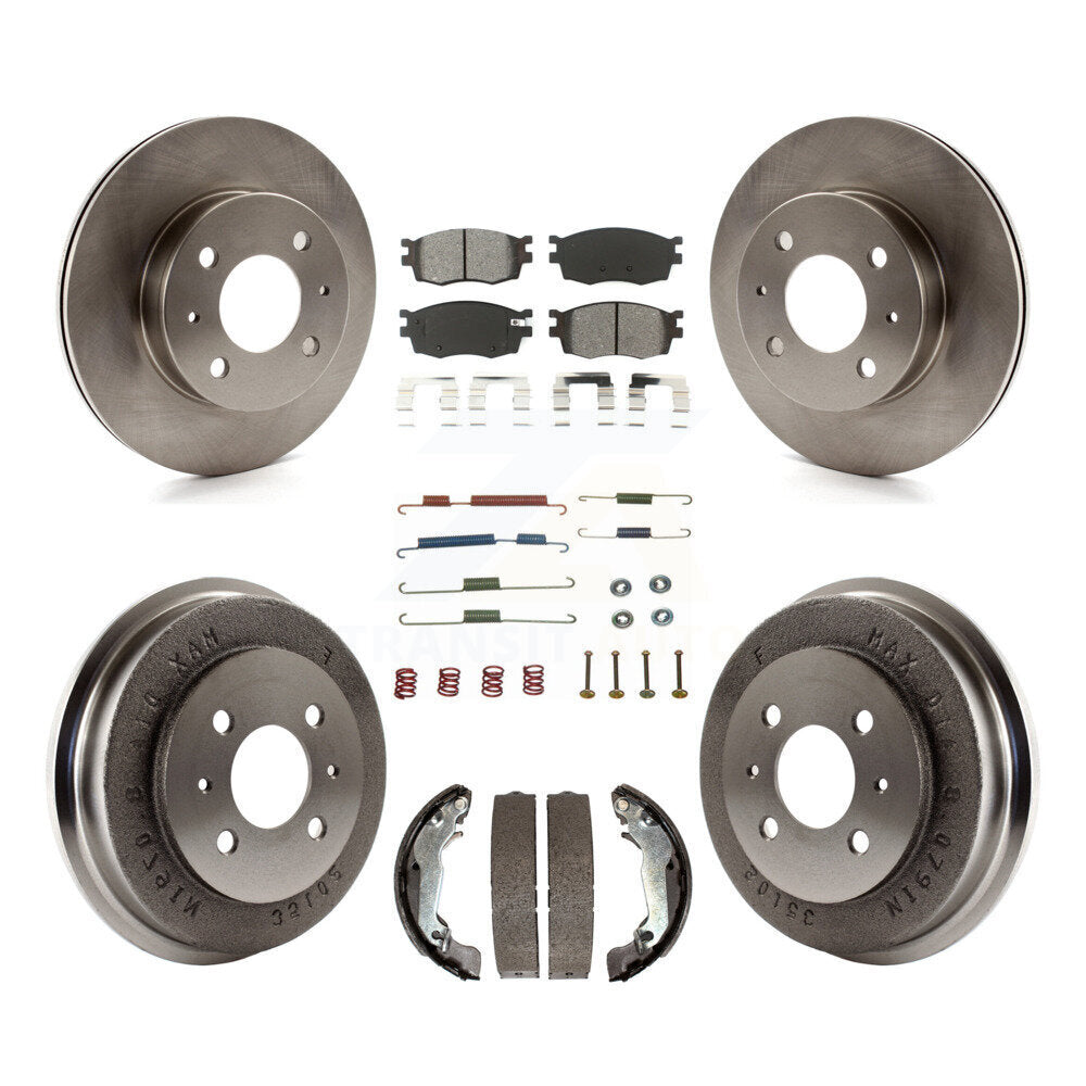 Transit Auto K8S-102153 Disc Brake Kit for 2006 Hyundai Accent - Front and Rear product image