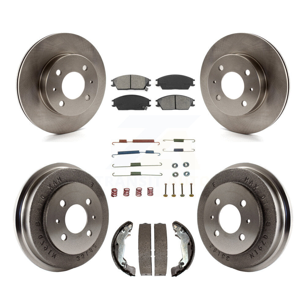 Transit Auto K8S-102154 Disc Brake Kit for 2003-2005 Hyundai Accent - Front and Rear product image