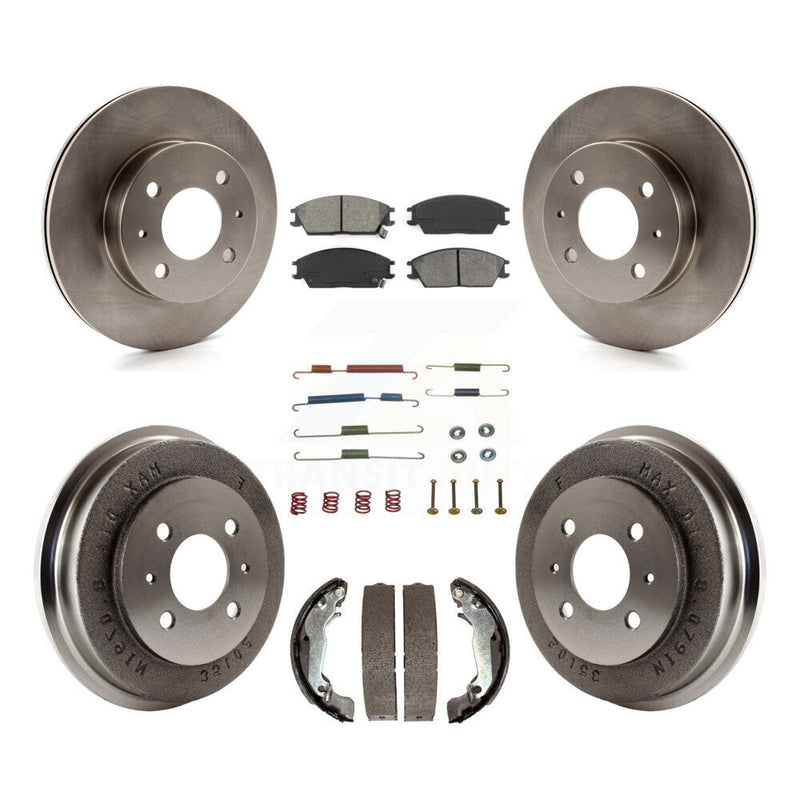 Transit Auto K8S-102154 Disc Brake Kit for 2003-2005 Hyundai Accent - Front and Rear product image