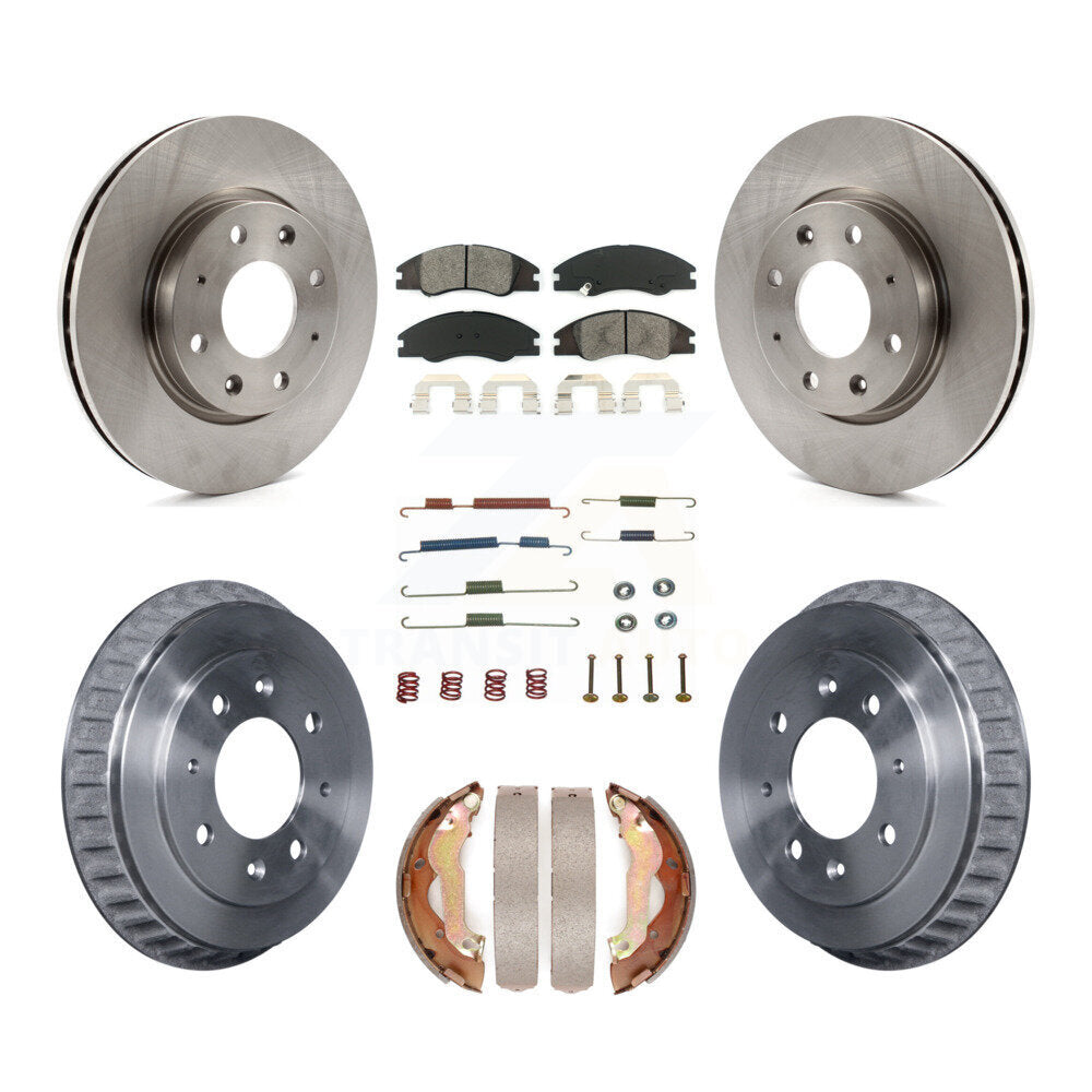 Transit Auto K8S-102159 Disc Brake Kit for 2007-2009 Kia Spectra - Front and Rear product image