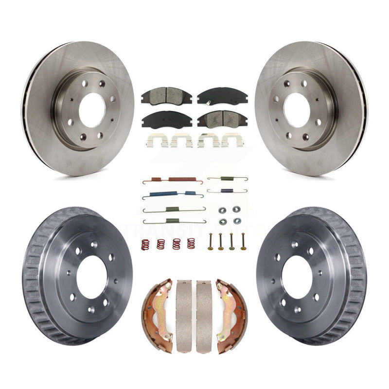 Transit Auto K8S-102159 Disc Brake Kit for 2007-2009 Kia Spectra - Front and Rear product image