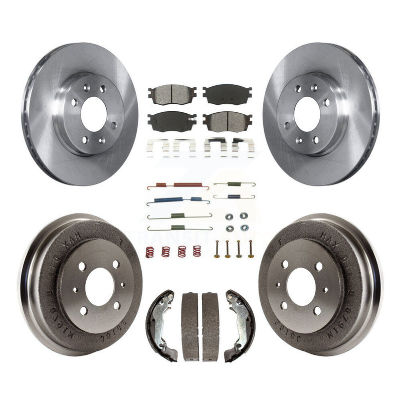 Transit Auto K8S-102160 Disc Brake Kit for 2006 Hyundai Accent - Front and Rear product image