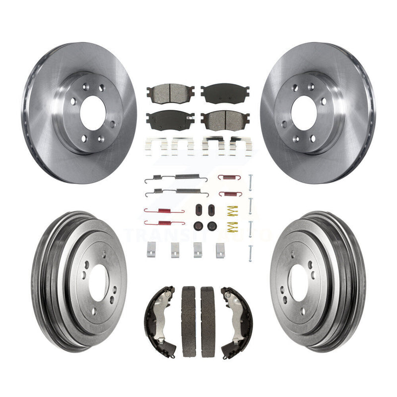 Transit Auto K8S-102161 Disc Brake Kit for 2006-2011 Hyundai Accent, Kia Rio, Kia Rio5 - Front and Rear product image