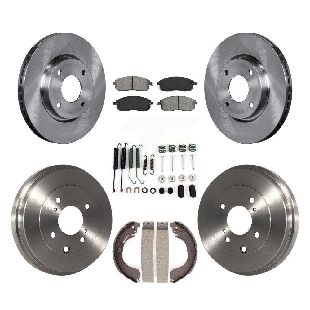 Transit Auto K8S-102164 Disc Brake Kit for 2007-2014 Nissan Versa, Nissan Cube, Nissan Sentra - Front and Rear product image
