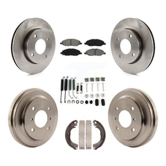 Transit Auto K8S-102166 Disc Brake Kit for 2009-2011 Nissan Versa - Front and Rear product image