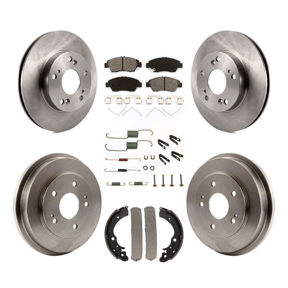 Transit Auto K8S-102167 Disc Brake Kit for 2012-2015 Honda Civic - Front and Rear product image
