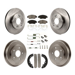 Transit Auto K8S-102167 Disc Brake Kit for 2012-2015 Honda Civic - Front and Rear product image