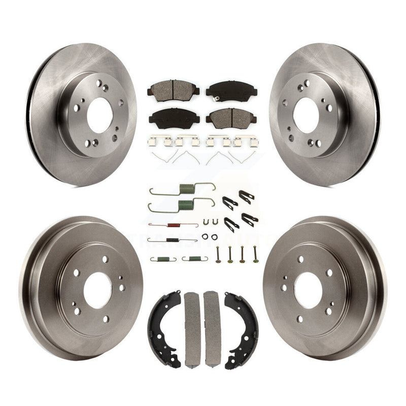 Transit Auto K8S-102167 Disc Brake Kit for 2012-2015 Honda Civic - Front and Rear product image
