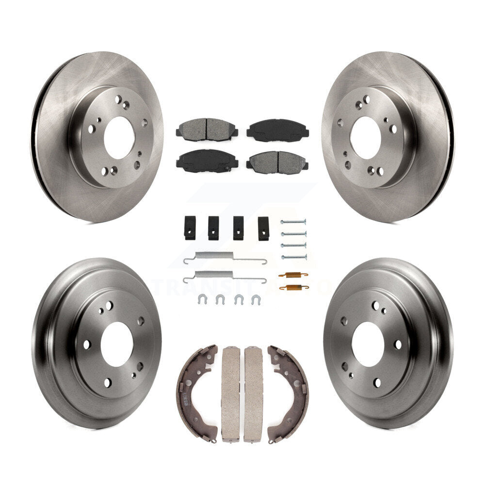 Transit Auto K8S-102170 Disc Brake Kit for 2012-2015 Honda Civic - Front and Rear product image