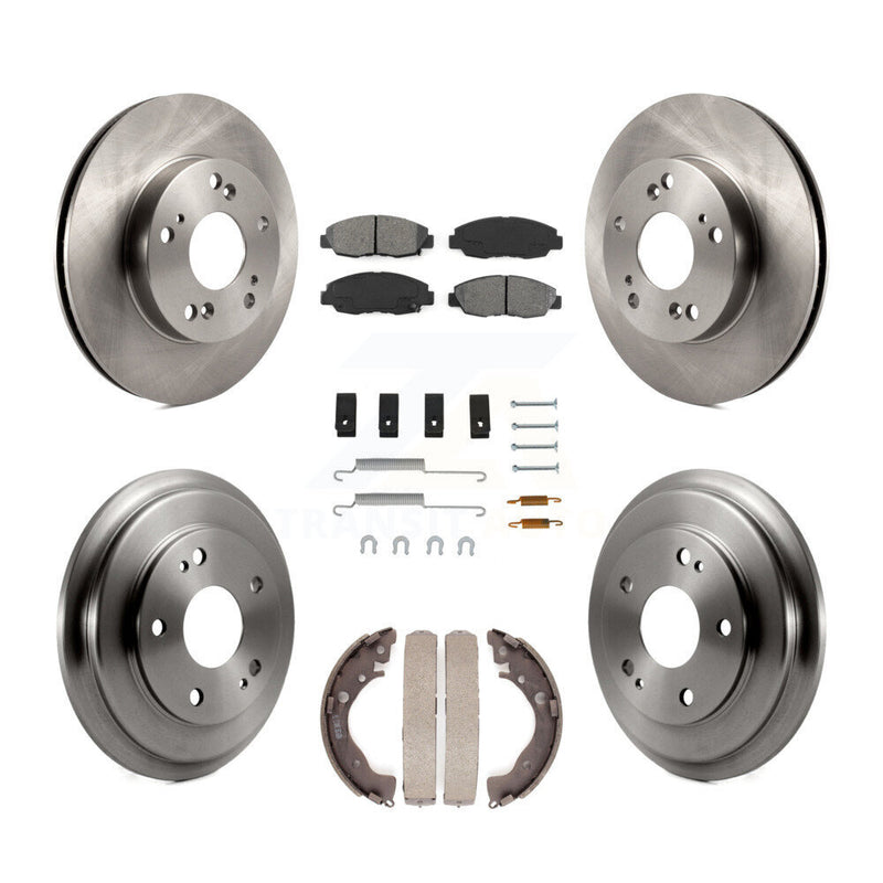 Transit Auto K8S-102170 Disc Brake Kit for 2012-2015 Honda Civic - Front and Rear product image