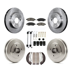 Transit Auto K8S-102172 Disc Brake Kit for 2012-2019 Nissan Micra, Nissan Versa, Nissan Versa Note - Front and Rear product image