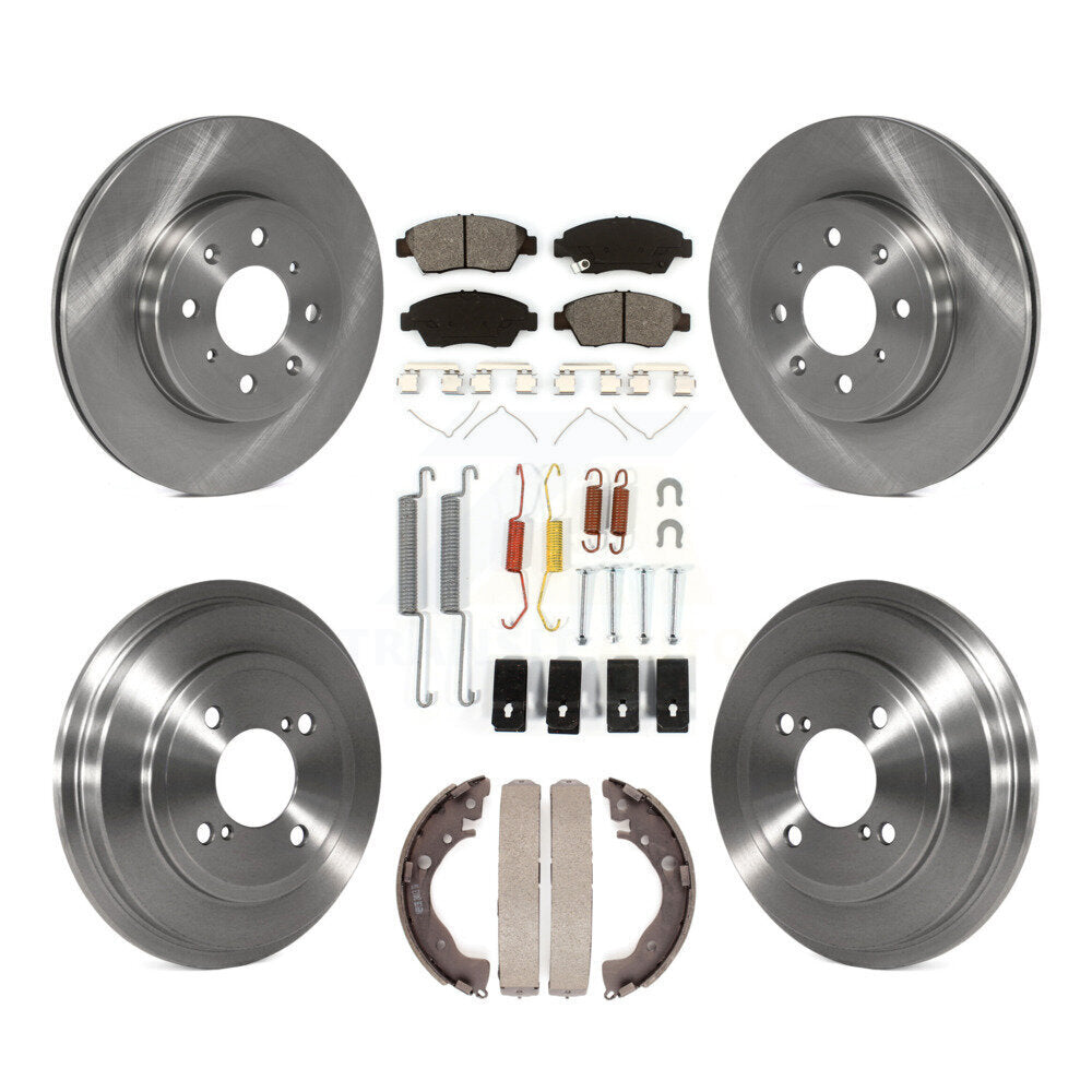 Transit Auto K8S-102175 Disc Brake Kit for 2015-2020 Honda Fit - Front and Rear product image