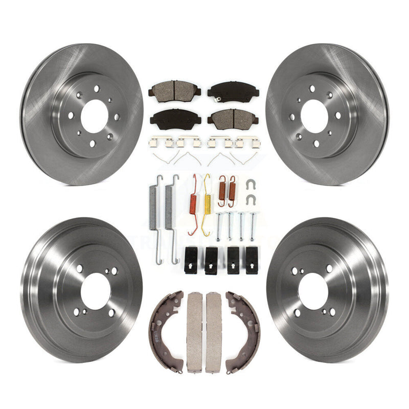 Transit Auto K8S-102175 Disc Brake Kit for 2015-2020 Honda Fit - Front and Rear product image