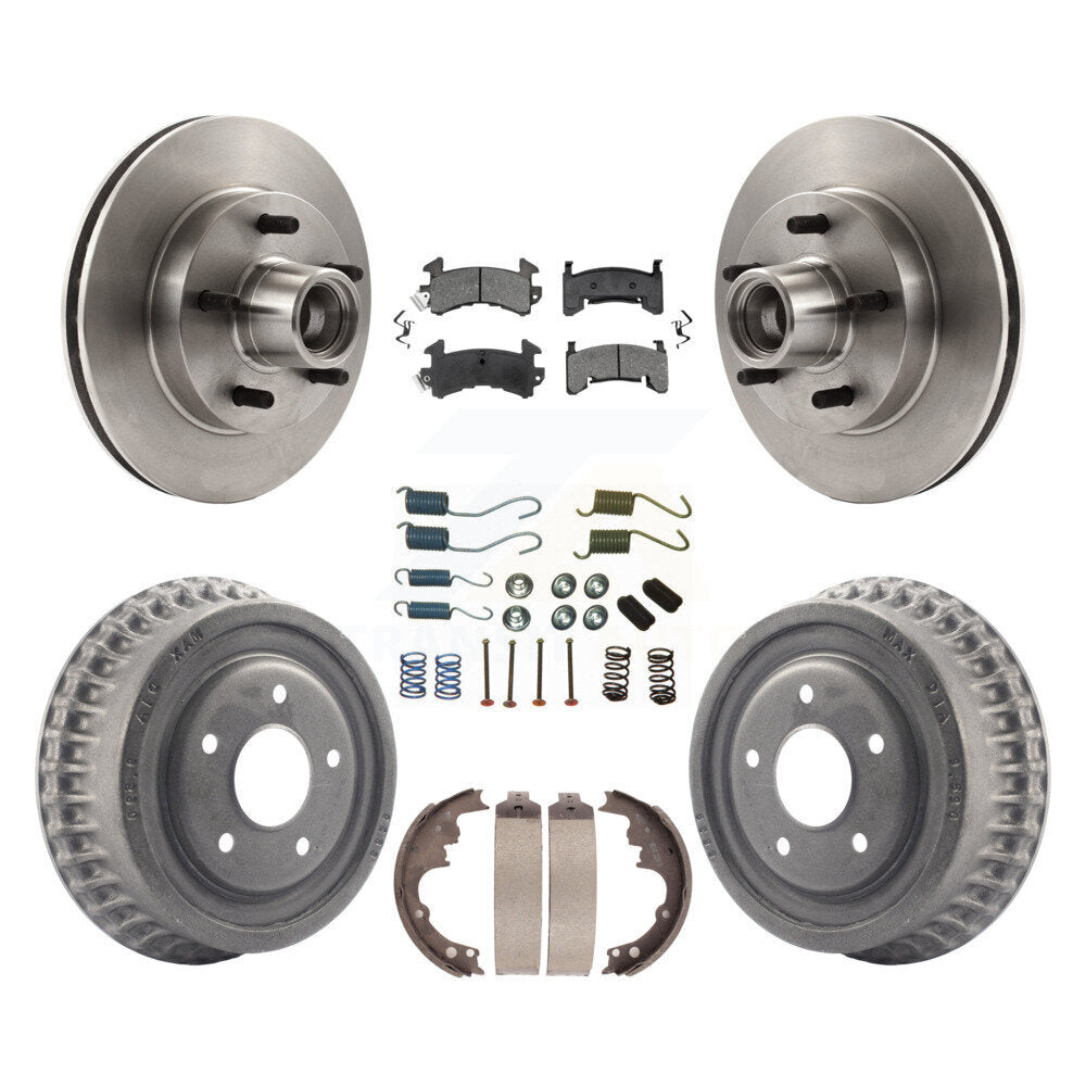 Transit Auto K8S-102177 Disc Brake Kit for 1982-1992 Chevrolet S10 Blazer, GMC S15 Jimmy, GMC Sonoma & more - Front and Rear product image