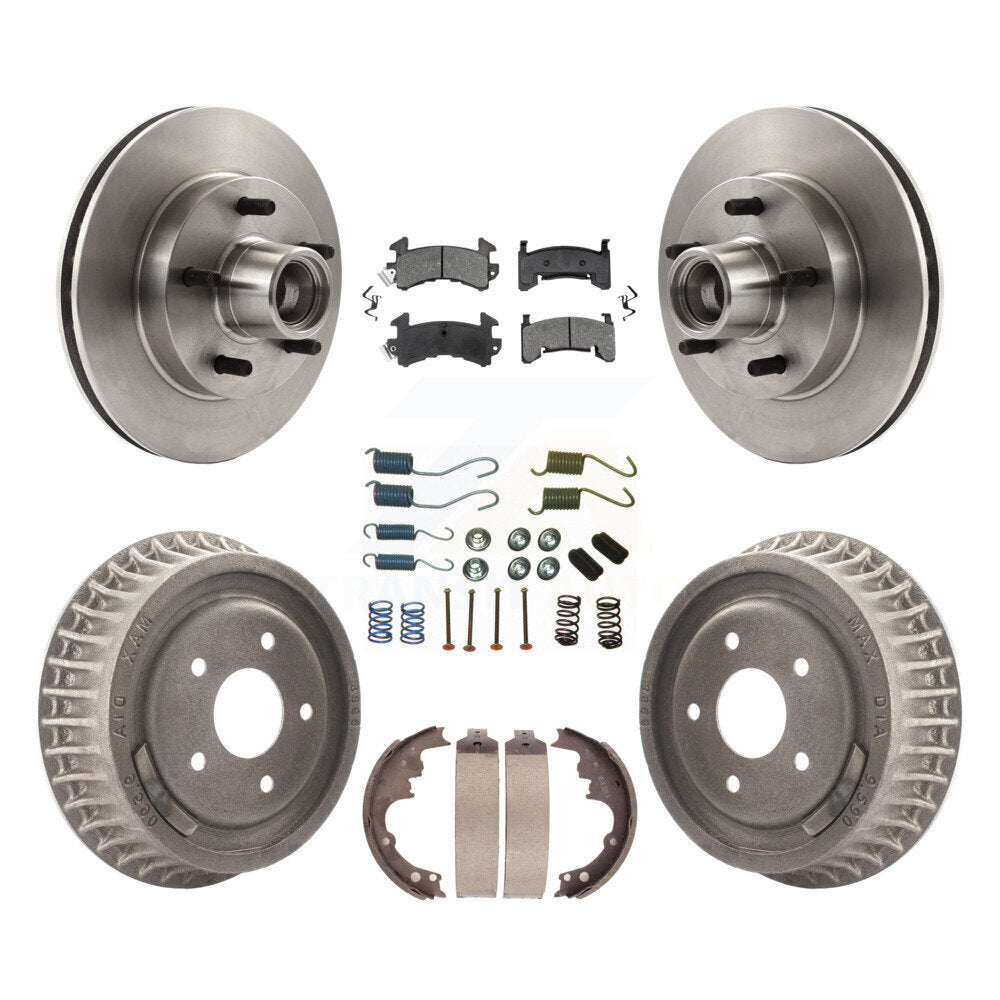 Transit Auto K8S-102178 Disc Brake Kit for 1992-1996 Chevrolet S10, Chevrolet S10 Blazer, GMC Jimmy & more - Front and Rear product image