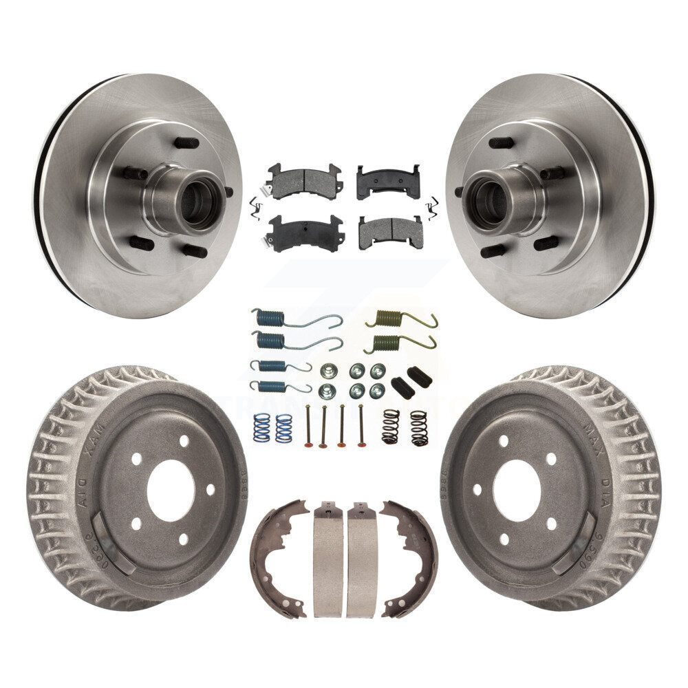 Transit Auto K8S-102187 Disc Brake Kit for 1992-2002 GMC Sonoma, Isuzu Hombre, Chevrolet Blazer & more - Front and Rear product image