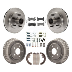 Transit Auto K8S-102187 Disc Brake Kit for 1992-2002 GMC Sonoma, Isuzu Hombre, Chevrolet Blazer & more - Front and Rear product image