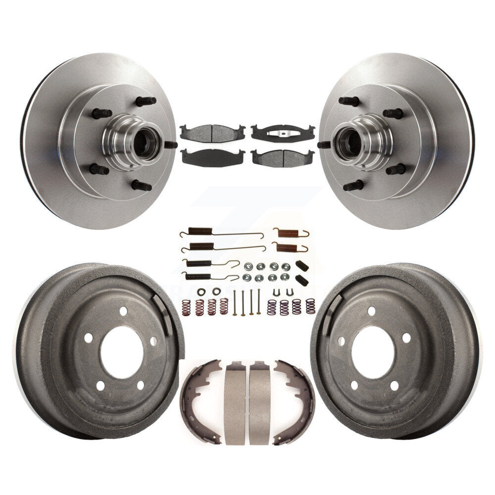 Transit Auto K8S-102191 Disc Brake Kit for 1997-1999 Ford E-150 Econoline - Front and Rear product image