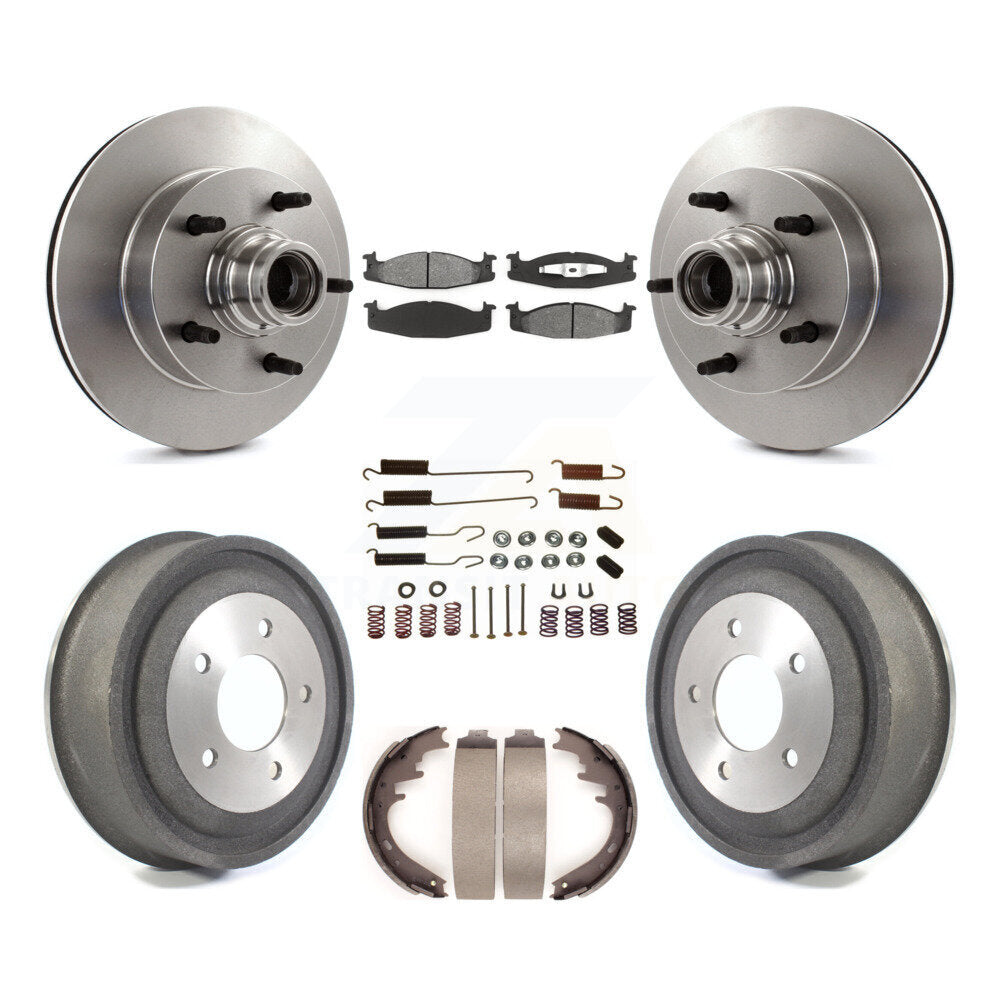 Transit Auto K8S-102192 Disc Brake Kit for 2000-2001 Ford E-150 Econoline - Front and Rear product image