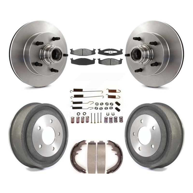 Transit Auto K8S-102192 Disc Brake Kit for 2000-2001 Ford E-150 Econoline - Front and Rear product image