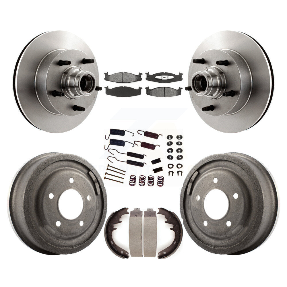 Transit Auto K8S-102193 Disc Brake Kit for 1994-1996 Ford E-150 Econoline, Ford E-150 Econoline Club Wagon - Front and Rear product image