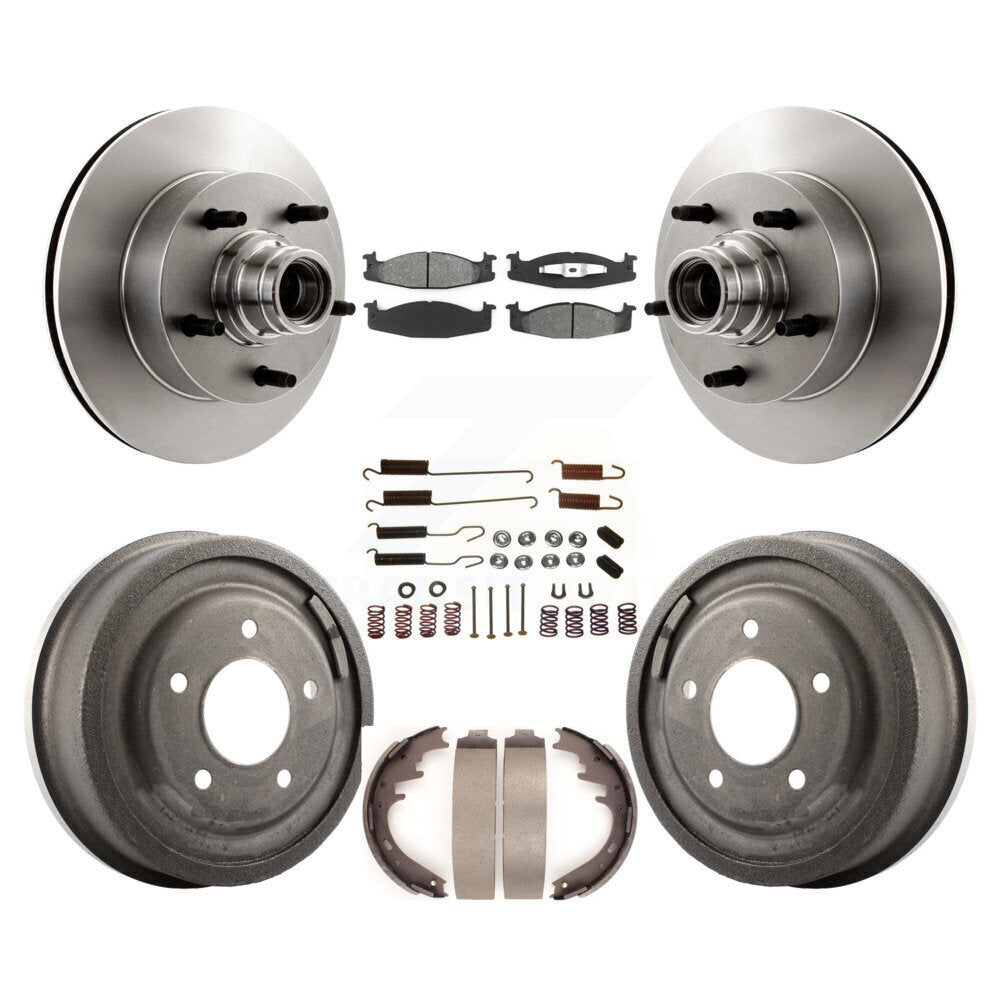 Transit Auto K8S-102194 Disc Brake Kit for 1997-1999 Ford E-150 Econoline, Ford E-150 Econoline Club Wagon - Front and Rear product image