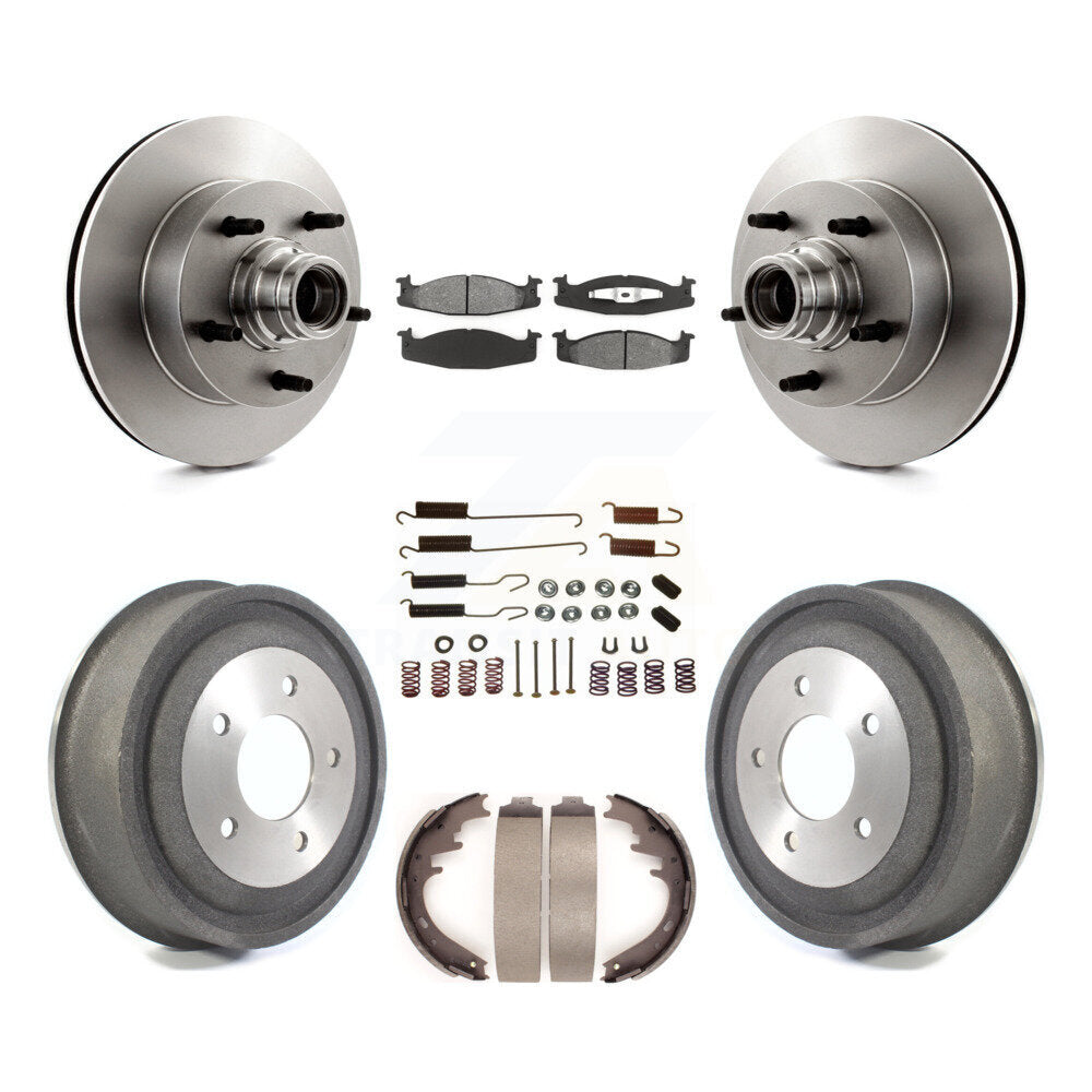 Transit Auto K8S-102195 Disc Brake Kit for 2000-2003 Ford E-150, Ford E-150 Club Wagon, Ford E-150 Econoline & more - Front and Rear product image