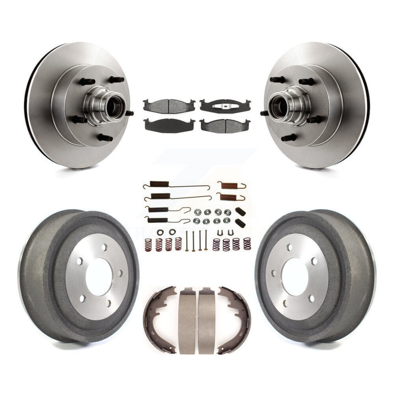 Transit Auto K8S-102195 Disc Brake Kit for 2000-2003 Ford E-150, Ford E-150 Club Wagon, Ford E-150 Econoline & more - Front and Rear product image