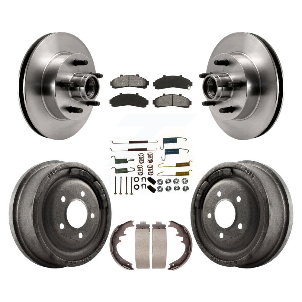 Transit Auto K8S-102198 Disc Brake Kit for 1998-2001 Ford Ranger, Mazda B2500, Mazda B3000 & more - Front and Rear product image