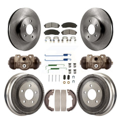 Transit Auto K8S-102215 Disc Brake Kit for 2003-2007 Pontiac Torrent, Chevrolet Equinox, Saturn Vue - Front and Rear product image