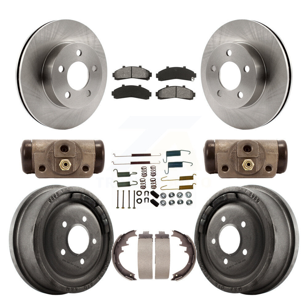 Transit Auto K8S-102221 Disc Brake Kit for 1998-2002 Ford Ranger, Mazda B3000, Mazda B4000 - Front and Rear product image