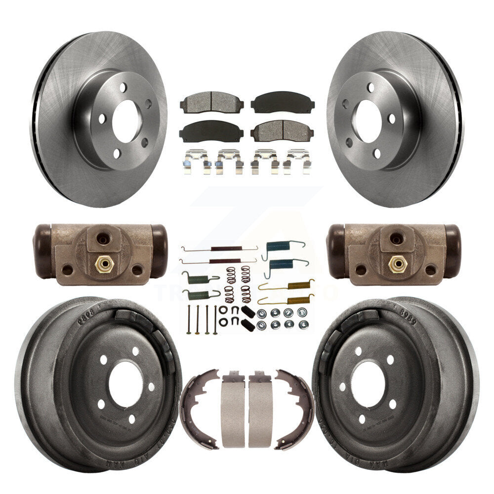 Transit Auto K8S-102222 Disc Brake Kit for 2004-2010 Mazda B4000, Ford Ranger - Front and Rear product image