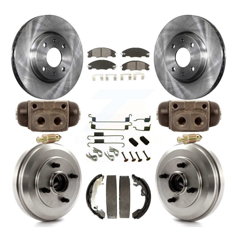 Transit Auto K8S-102225 Disc Brake Kit for 2009-2011 Ford Focus - Front and Rear product image