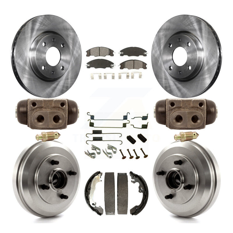 Transit Auto K8S-102225 Disc Brake Kit for 2009-2011 Ford Focus - Front and Rear product image