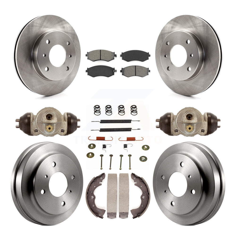 Transit Auto K8S-102239 Disc Brake Kit for 2003-2006 Nissan Sentra - Front and Rear product image
