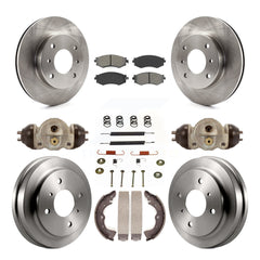 Transit Auto K8S-102239 Disc Brake Kit for 2003-2006 Nissan Sentra - Front and Rear product image