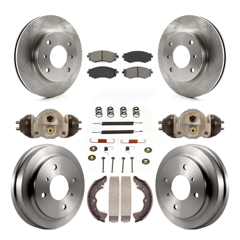 Transit Auto K8S-102239 Disc Brake Kit for 2003-2006 Nissan Sentra - Front and Rear product image
