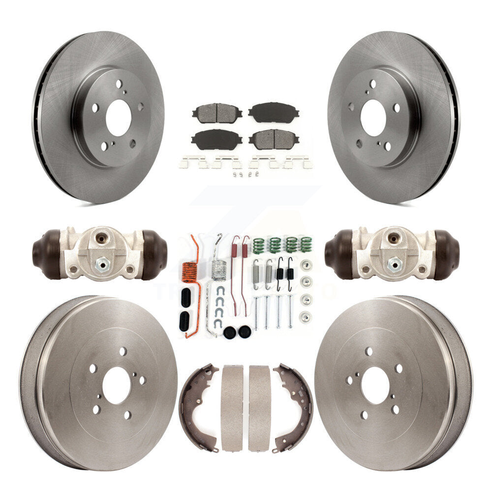 Transit Auto K8S-102245 Disc Brake Kit for 2004-2010 Toyota Sienna - Front and Rear product image